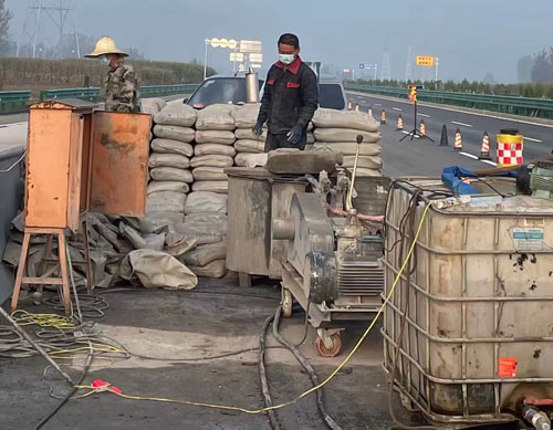 东胜高速公路高压注浆